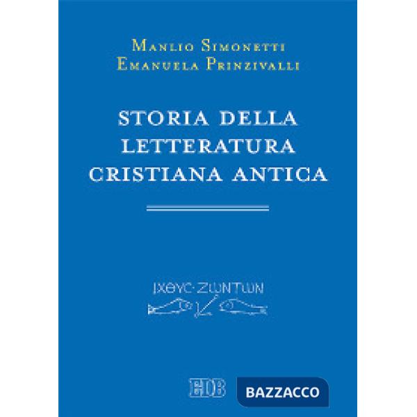 Storia della letteratura cristiana antica