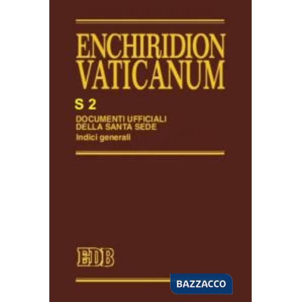 Enchiridion Vaticanum. Supplementum. Vol. 2: Indici generali (1962-1987)
