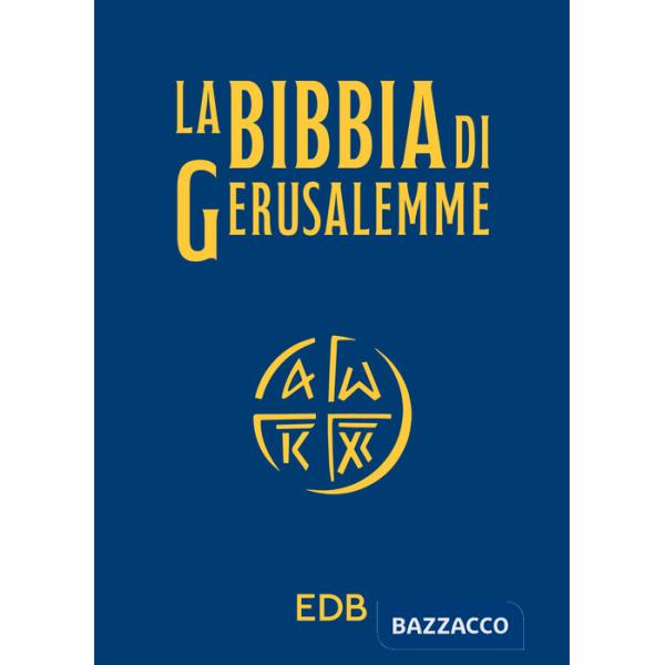 Bibbia di Gerusalemme. Ediz. tascabile blu (La)