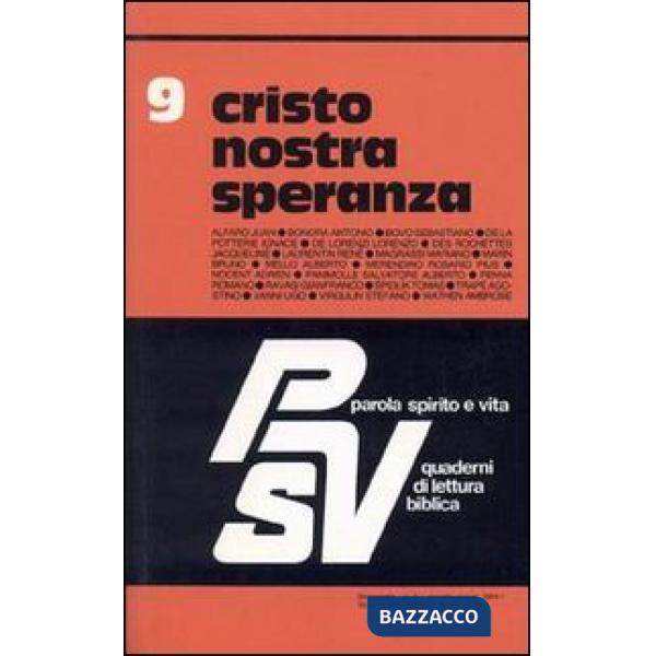 Cristo nostra speranza