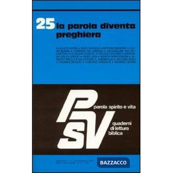 Parola diventa preghiera (La)