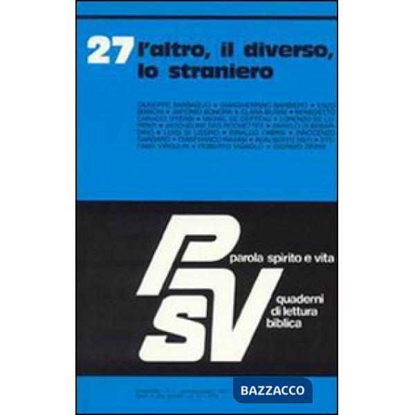 Altro, il diverso, lo straniero (L')