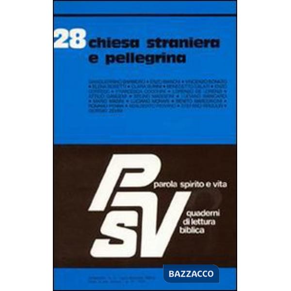 Chiesa straniera e pellegrina