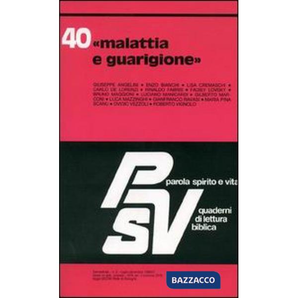 Malattia e guarigione