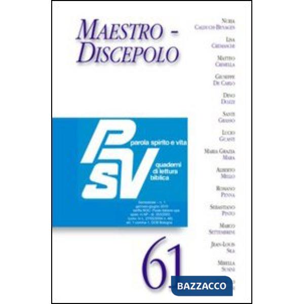 Maestro-discepolo