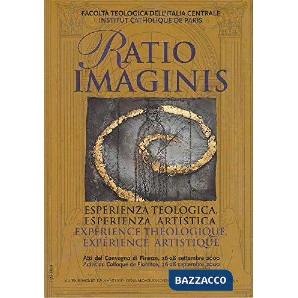 Vivens homo (2001). Vol. 12/1: Ratio imaginis