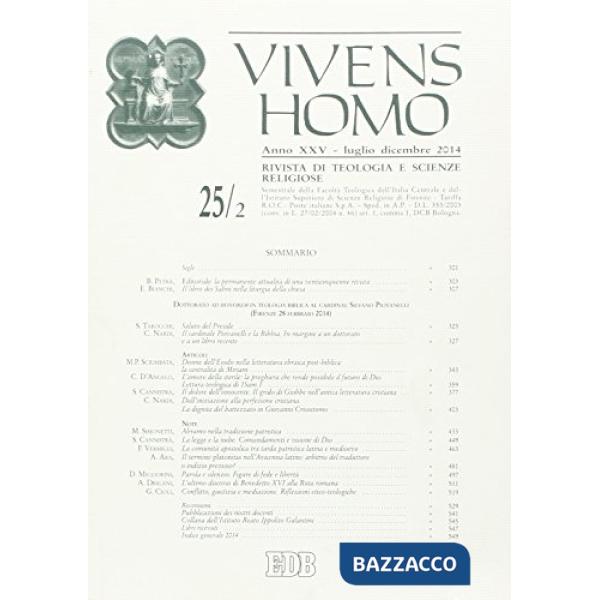 Vivens homo (2014). Vol. 25/2