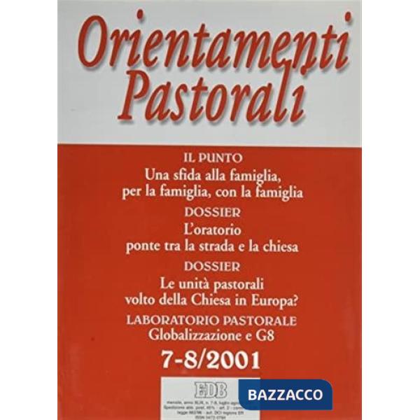 Orientamenti pastorali (2001) vol. 7-8