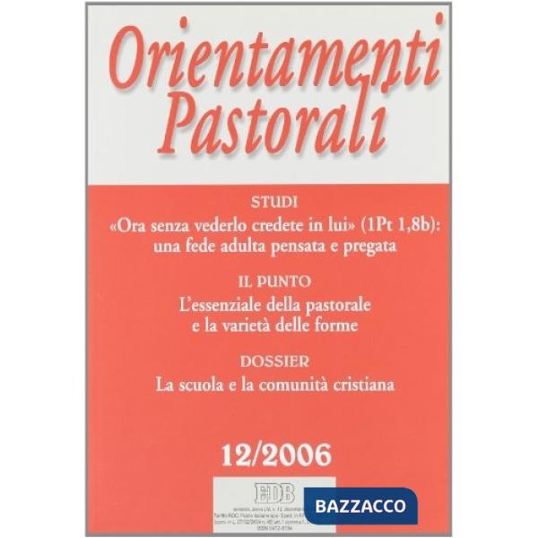 Orientamenti pastorali (2006). Vol. 12