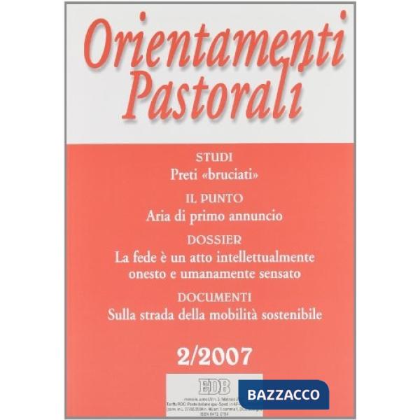 Orientamenti pastorali (2007). Vol. 2