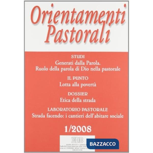 Orientamenti pastorali (2008). Vol. 1