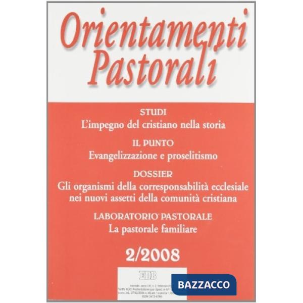 Orientamenti pastorali (2008). Vol. 2