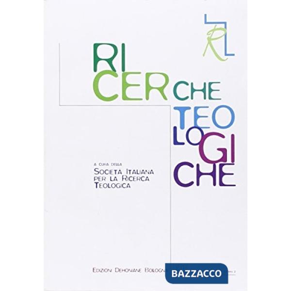 Ricerche teologiche (2014). Vol. 2