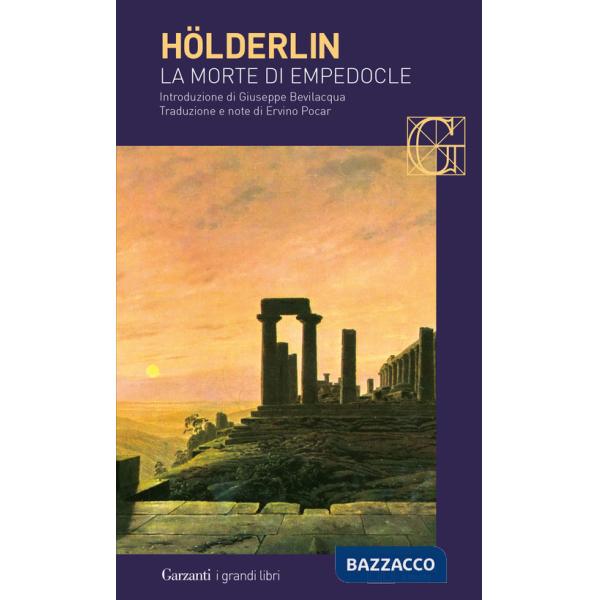 Morte di Empedocle. Testo tedesco a fronte (La)