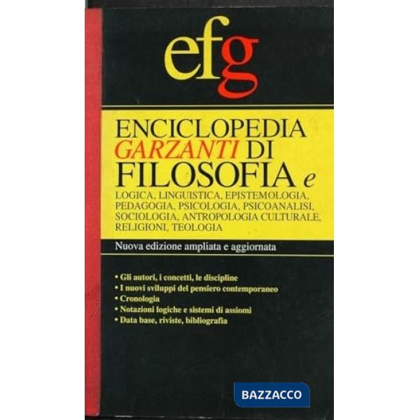 Enciclopedia Garzanti di filosofia