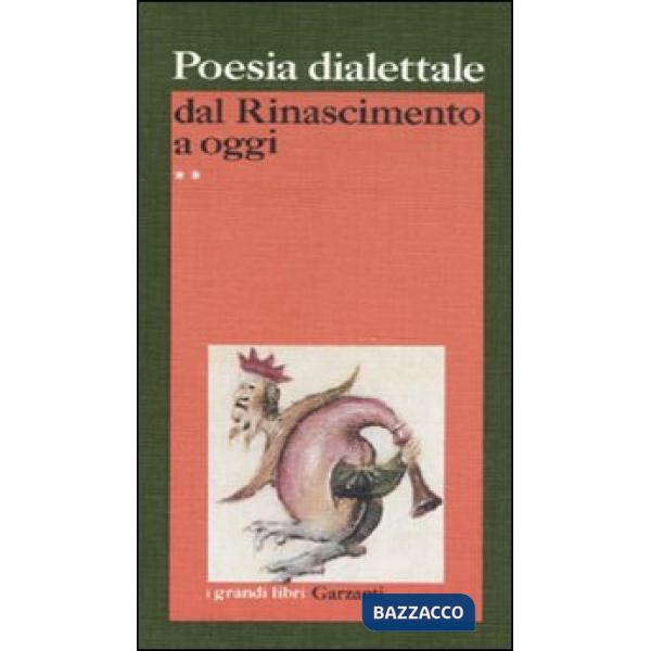 Poesia dialettale dal Rinascimento a oggi