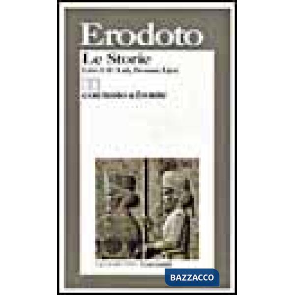 Storie. Libri 1º e 2º: Lidi, Persiani, Egizi. Testo originale a fronte (Le)