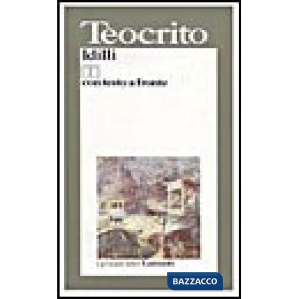 Idilli. Testo greco a fronte