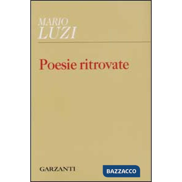 Poesie ritrovate