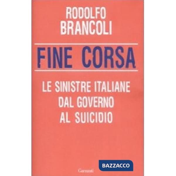 Fine corsa. Le sinistre italiane dal governo al suicidio