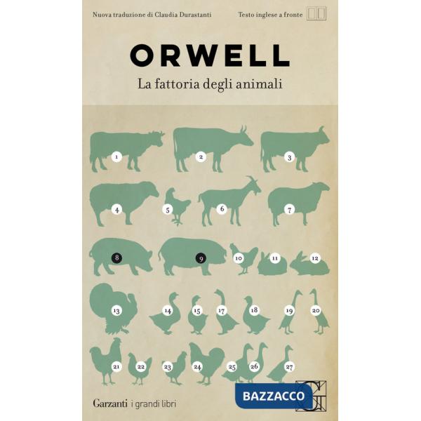 Fattoria degli animali. Testo inglese a fronte. Ediz. integrale (La)