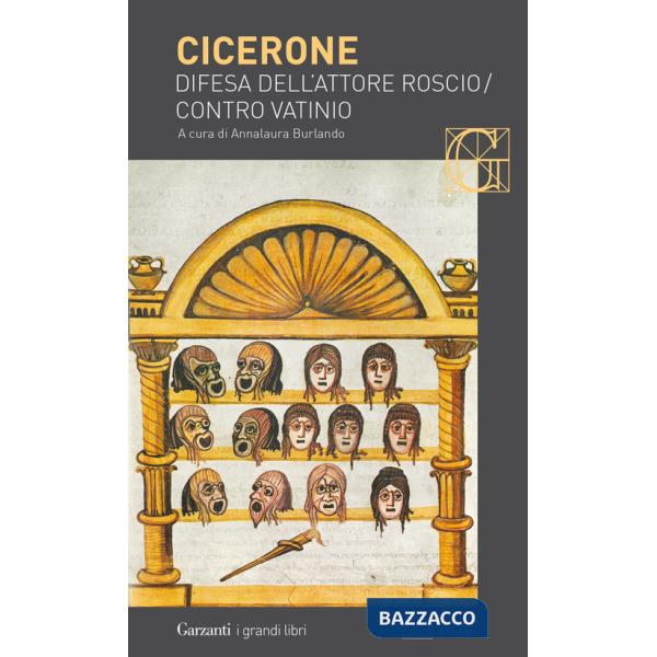 Difesa dell'attore Roscio-Contro Vatinio. Testo latino a fronte