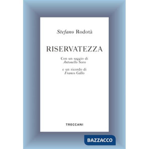 Riservatezza
