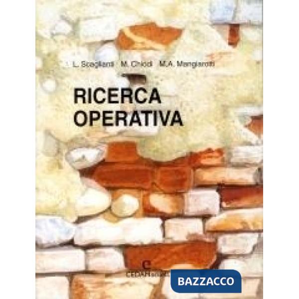RICERCA OPERATIVA