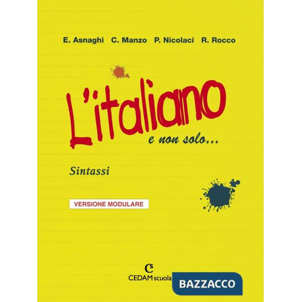 ITALIANO E NON SOLO SINTASSI