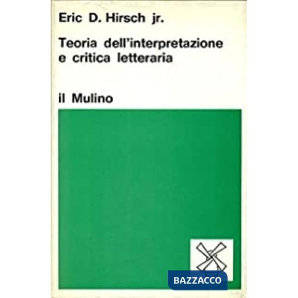 Teoria dell'interpretazione e critica letteraria
