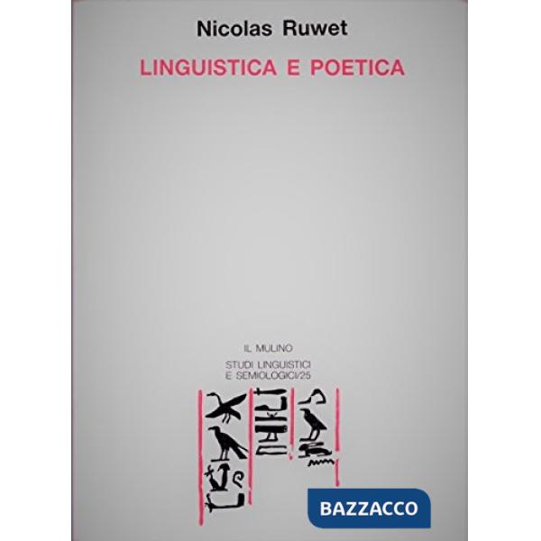 Linguistica e poetica