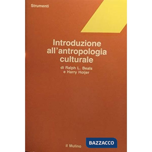 Introduzione all'antropologia culturale