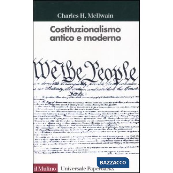 Costituzionalismo antico e moderno