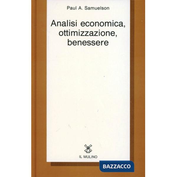Analisi economica, ottimizzazione, benessere