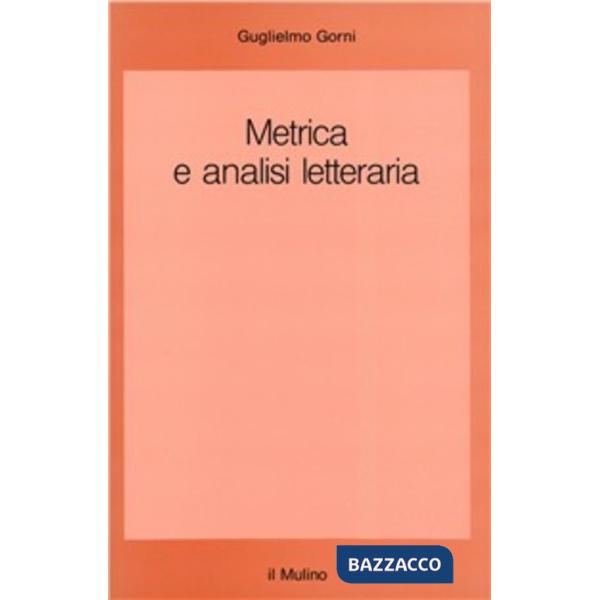 Metrica e analisi letteraria