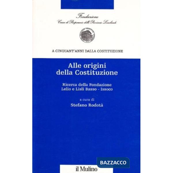 Alle origini della Costituzione