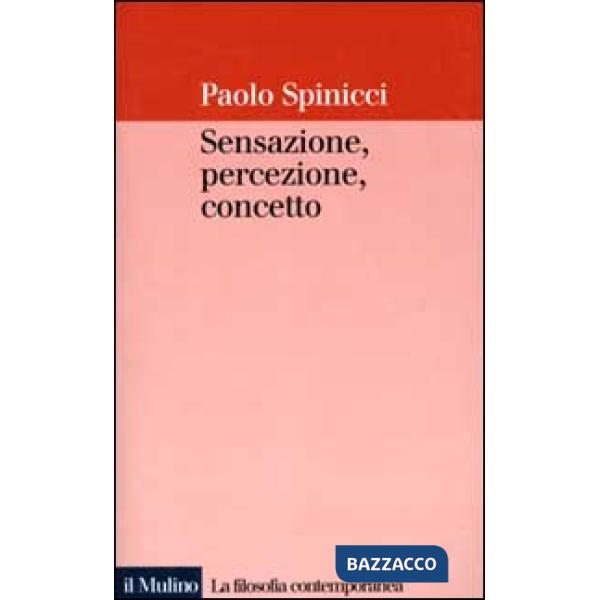 Sensazione, percezione, concetto