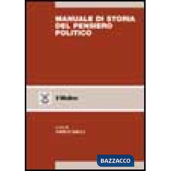 Manuale di storia del pensiero politico