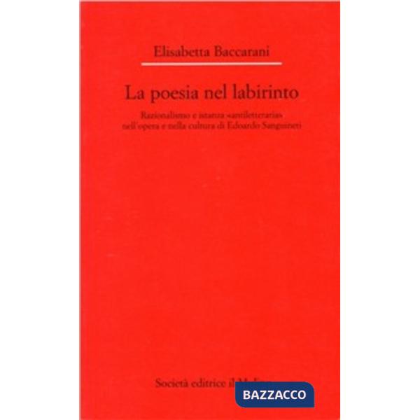 Poesia nel labirinto. Razionalismo e istanza «antiletteraria» nell'opera e nella