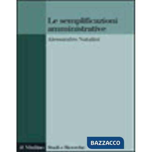 Semplificazioni amministrative (Le)