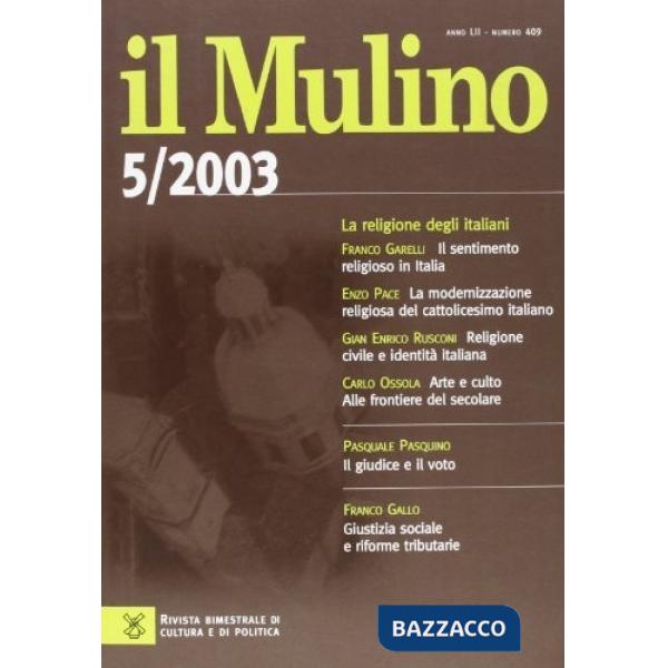 Mulino n. 409 5/2003 (Il)