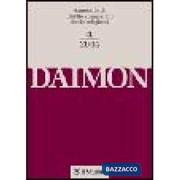 Daimon. Annuario di diritto comparato delle religioni (2004). Vol. 4