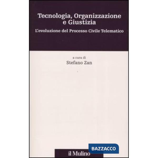 Tecnologia, organizzazione e giustizia. L'evoluzione del processo civile telemat