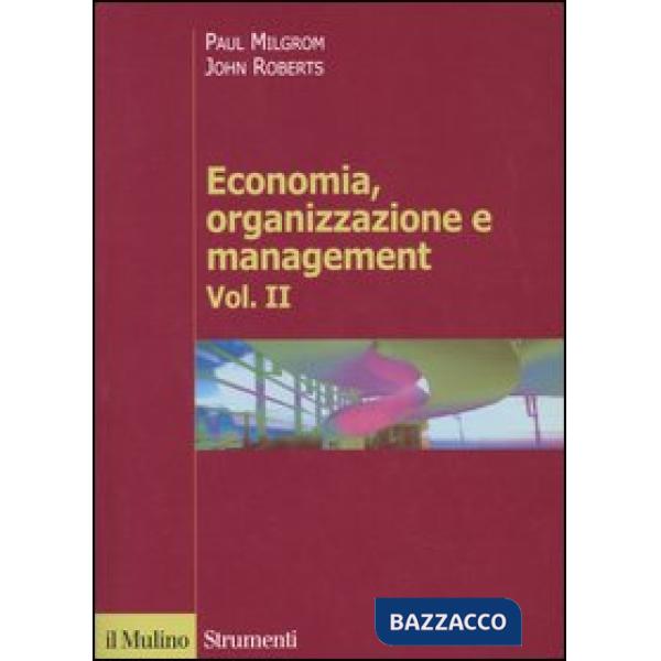 Economia, organizzazione e management. Vol. 2