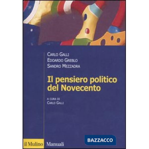 Pensiero politico del Novecento (Il)