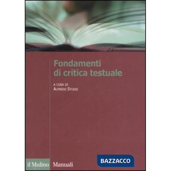 Fondamenti di critica testuale