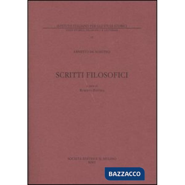 Scritti filosofici