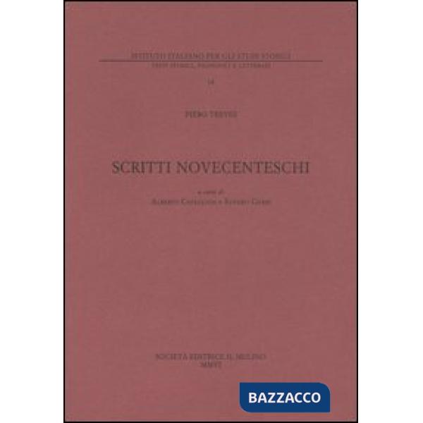 Scritti novecenteschi