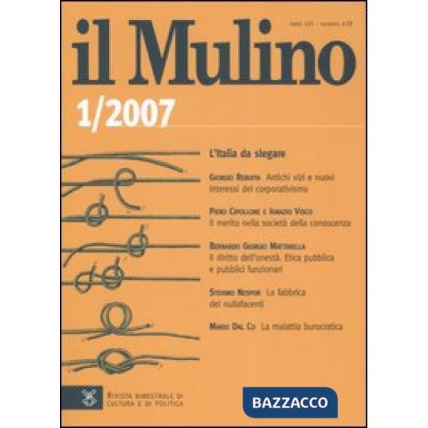 Mulino n. 429 1/2007 (Il)