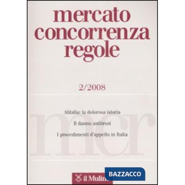 Mercato concorrenza regole n. 2/2008